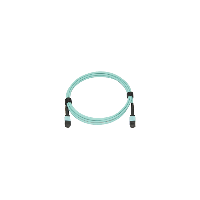 Патчкорд оптический MPO/UPC FF MM, 15 метра (Cross)