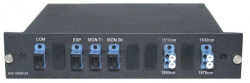 Мультиплексор CWDM одноволоконный 2-канальный, (trx:1550/1530, 1570/1510), Monitor, UPG