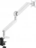 Кронштейн для мониторов Ultramounts UM719W белый 17"-35" макс.10.5кг крепление к столешнице поворот