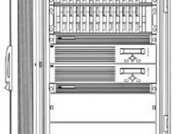Дисковая система хранения HP AD520A A 4U controller assembly with two HSV210 controllers, six M5314A 3U dual-redundant FC Loop 14-bay disk enclosures, and four 12-port FC loop switches in a 42U Storage Cabinet. It can be Factory Configured with additional