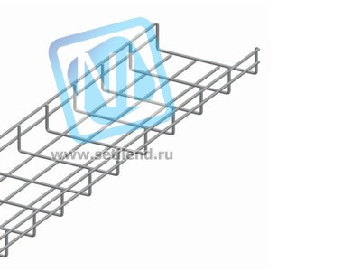 Проволочный лоток 50х300х3000, диаметр проволки 3.5" мм