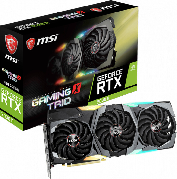 Видеокарта PCI-E MSI GeForce RTX 2080 Ti