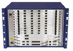 7RU шасси OLT GPON, 14 слотов для установки интерфейсных модулей