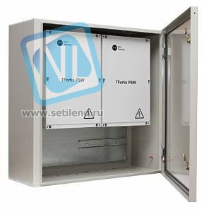 Уличный управляемый PoE коммутатор TFortis PSW-2G8F-UPS-Kit 8FE PoE +2 GB SFP порта, питание 220В, IP54, АКБ в комплекте