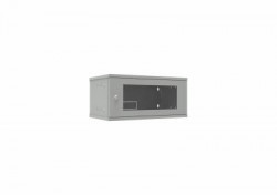 Шкаф телекоммуникационный настенный 4U, 523х300х234мм серия LITE (стеклянная дверь)