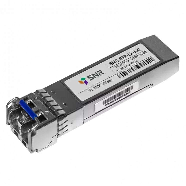 Модуль SFP оптический, дальность до 100км (28dB) 1550нм