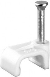 V02-6W-2-06-050 (Скоба пластиковая плоская 6 мм (50шт.))