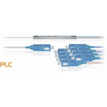 Делитель оптический планарный PLC-M-1x16, бескорпусный, разъемы SC/UPC