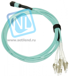 Патчкорд оптический MPO-8LC, DPX, MM 2 метра