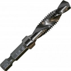 Сверло по металлу ПРАКТИКА 774-979 M4x52мм, метчик, шаг 0.7, хв.1/4'', 1шт.