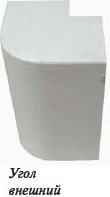 Угол внеш. 16х16 Lighton, Угол внешний 16х16