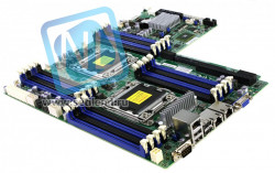 Материнская плата SuperMicro X9DRW-IF iC602 Dual Socket 2011 16DDR3 2SATAIII 4(8)SATAII PCI-E32&amp;Riser SVGA 2xGbLAN E-ATX 8000Mhz 1U-X9DRW-IF(NEW)