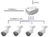 Уличный неуправляемый коммутатор PSW-1-45 WiFi для подключения 4 камер c возможностью подключения WiFi-точки доступа с питанием РоЕ 24V