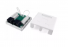 Розетка компьютерная RJ-45(8P8C), категория 6, двойная, внешняя, Dual IDC