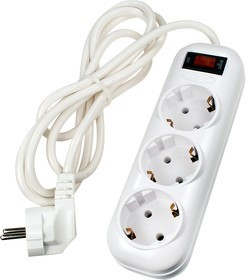 У1-3В-2.0, Удлинитель0 16А 3500Вт ПВС3х1,0 2,0м