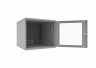 Шкаф телекоммуникационный настенный 6U, 523х450х332мм серия LITE (стеклянная дверь)
