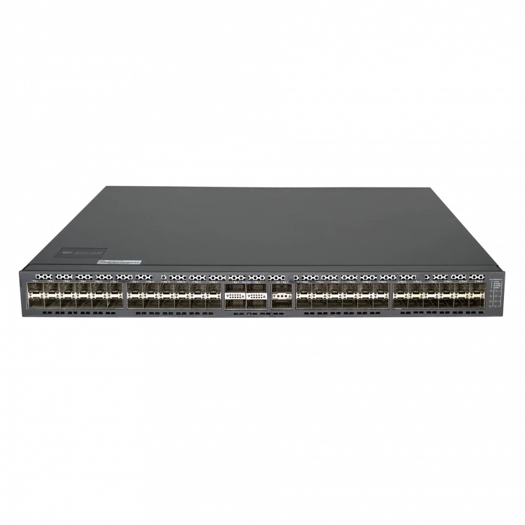 Управляемый коммутатор уровня 3 BDCOM S5864HB, 48x 1/10GE SFP+, 2x 40 QSFP+, 4x 40/100GE QSFP28. Hot Swap БП 1+1, в комплекте 2x PSU AC ~220V AC