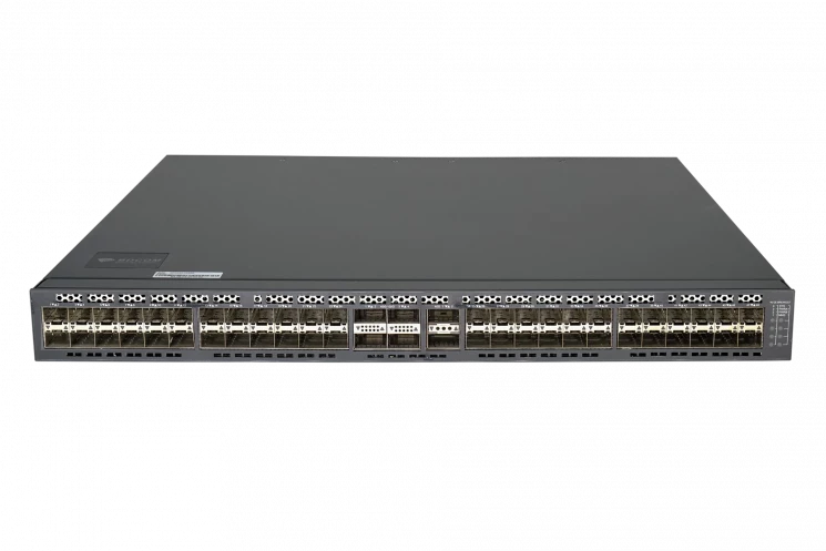Управляемый коммутатор уровня 3 BDCOM S5864HB, 48x 1/10GE SFP+, 2x 40 QSFP+, 4x 40/100GE QSFP28. Hot Swap БП 1+1, в комплекте 2x PSU AC ~220V AC