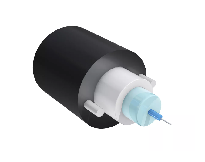 Кабель оптический B-OptiX, самонесущий диэлектрический, 1 волокно, 3.0кН, FRP 1,8 мм, катушка 2 км.