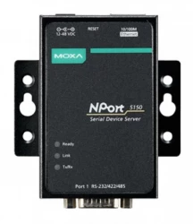 NPort 5150 1-портовый асинхронный сервер RS-232/422/485 в Ethernet MOXA