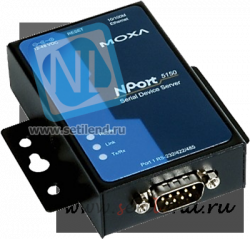 NPort 5150 1-портовый асинхронный сервер RS-232/422/485 в Ethernet MOXA