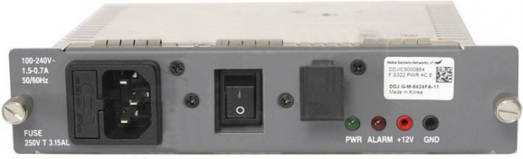 Блок питания переменного тока (AC) для GPON OLT NTL-OLT-4x-8GC