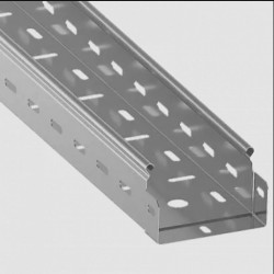 Лоток перфорированный 150х65 L=3м S=1.0мм нерж. ASD-electric