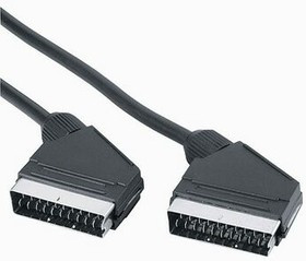 PL1110, Кабель SCART вилка -- SCART вилка, 21 pin, 1.5 м.
