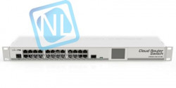 Коммутатор Cloud Router Switch Mikrotik 125-24G-1S-RM (RouterOS L5), 1U форм-фактор