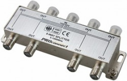 05-6025, ДЕЛИТЕЛЬ ТВ х 8 под F разъём 5-1000 МГц