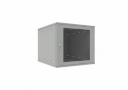 Шкаф телекоммуникационный настенный 6U, 523х600х332мм серия LITE (стеклянная дверь)