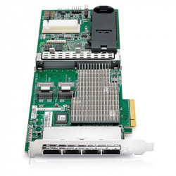 Контроллер HP 488948-001 Smart Array P812/1Gb with Flash BWC RAID 0,1,1+0,5,5+0,6,6+0 (24 link: 2 int (SFF8087) x4 wide port connectors/4 ext (SFF8088) x4 wide port Mini-SAS connectors) PCI-E 2.0 x8-488948-001(NEW)