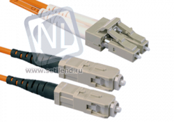 Патчкорд оптический LC/UPC-SC/UPC MM Duplex 1метр