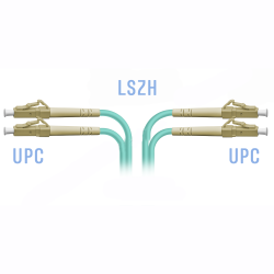 Патчкорд оптический LC/UPC MM Duplex 2 метра