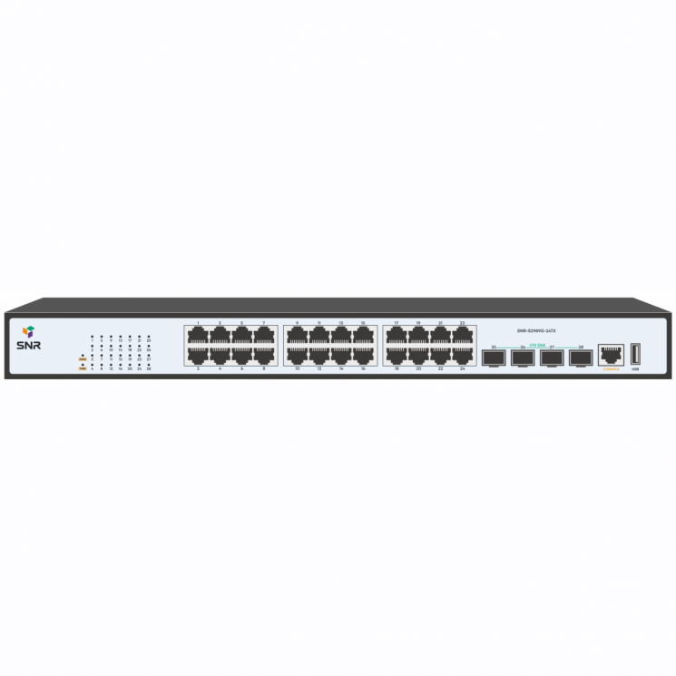 Управляемый коммутатор уровня 2 SNR-S2989G-24TX