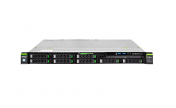 Сервер Fujitsu PRIMERGY RX1330 M4, 1 процессор Intel Xeon E-2276G, 64GB DDR4, 10 отсеков 2.5", 1TB PCIe NVMe, 2x240GB SATA SSD, 1х450W AC