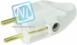 11-8505, Вилка Евро с кольцом 16 А с з/к