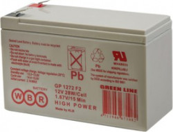 GP1272 F2 (28W) WBR, аккумулятор свинцовый