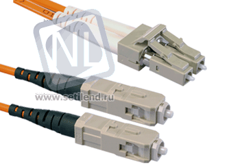 Патчкорд оптический LC/UPC-SC/UPC MM Duplex 5 метров