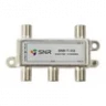 Ответвитель абонентский SNR-T-312 на 3 отвода, вносимое затухание IN-TAP 12dB.
