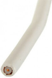 RG-58A/U CU БЕЛЫЙ БУХТА, RG-58A/U коакс. каб., 50 Ом,жила Cu, бел