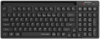 Клавиатура A4Tech Fstyler FBX70C черный USB беспроводная BT/Radio slim Multimedia (FBX70C)