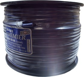 LCM-10 BL, Кабель микр., 2 жилы, 1 экран, D=6.00мм, синий