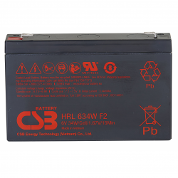 Аккумулятор CSB HRL634W F2 FR