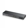 Коммутатор ZYXEL NebulaFlex Pro GS2220-28 Hybrid L2 Switch, rack 19 ", 24xGE, 4xCombo (SFP / RJ-45), silent, standalone / cloud management