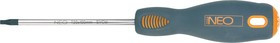 04-046, Отвертка Torx T25 x 100 мм, CrMo