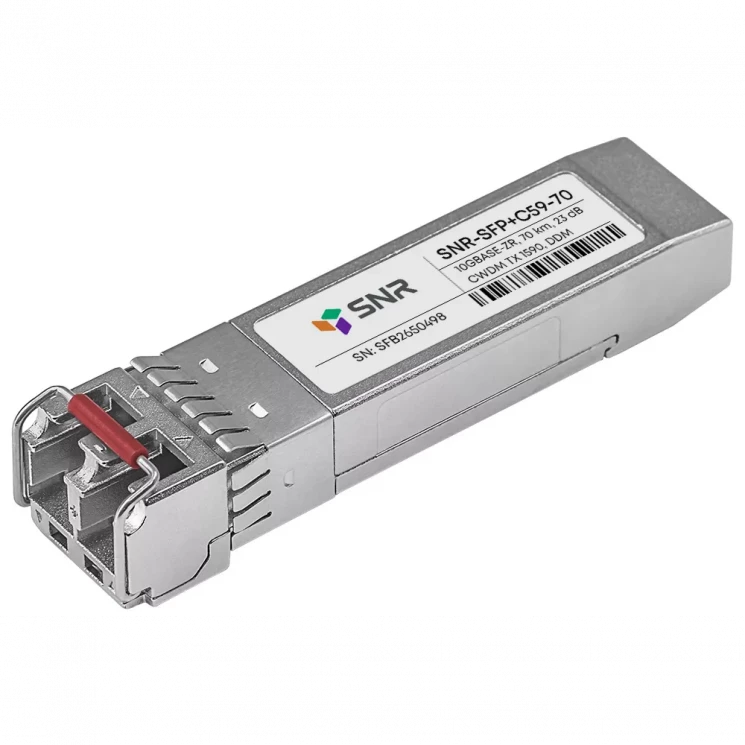 Модуль SFP+ CWDM оптический, дальность до 80км (23dB), 1590нм