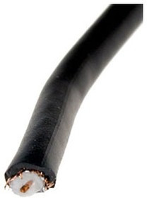 RG-58A/U CU ЧЕРНЫЙ БУХТА, RG-58A/U коакс. каб., 50 Ом,жила Cu, черн