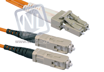 Патчкорд оптический LC/UPC-SC/UPC MM Duplex 20 метров