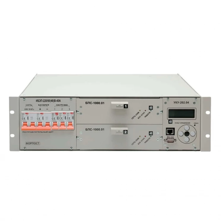 Преобразователь ИБЭП-220/48B-12A-1/2(360)-3U
